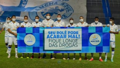Photo of Clubes do futebol alagoano reforçam campanha de Prevenção às Drogas em Maceió