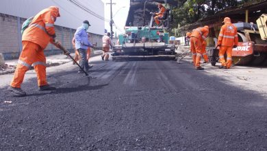 Photo of Infraestrutura recuperou malha viária de 22 avenidas com 420 toneladas de asfalto