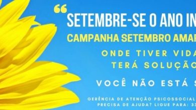 Photo of Setembro Amarelo: Saúde realiza ações de prevenção ao suicídio