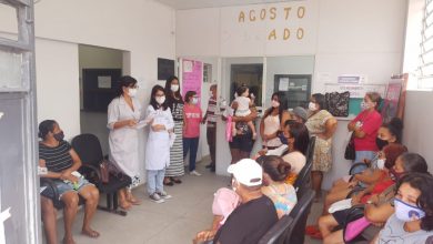 Photo of Unidades de saúde reforçam prevenção sobre câncer de mama com usuárias em Maceió