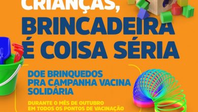 Photo of Doação de brinquedos para a Campanha Vacina Solidária acontece até o fim do mês