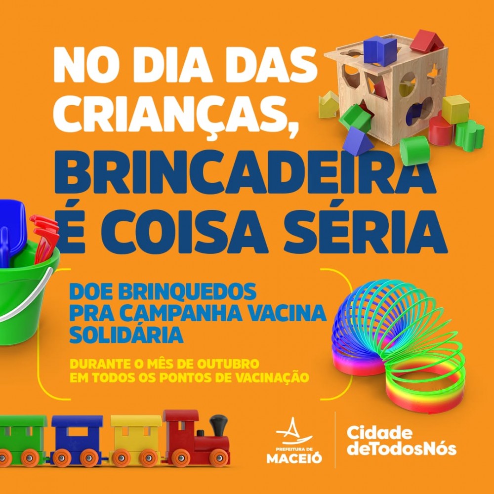 Vacina Solidária - Brinquedos