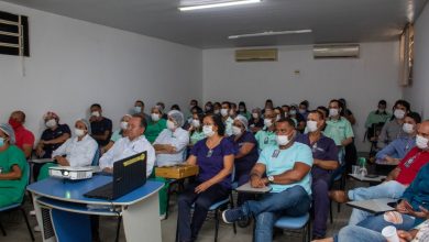 Photo of Educação da SMTT ministra palestra para colaboradores do Hospital Veredas
