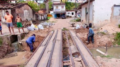 Photo of Infraestrutura inicia obras na ponte da Travessa Marquês de Abrantes, em Bebedouro