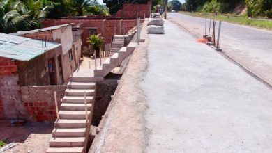 Photo of Infraestrutura reconstrói calçada, recupera muro e implanta escadas na Vila do ABC