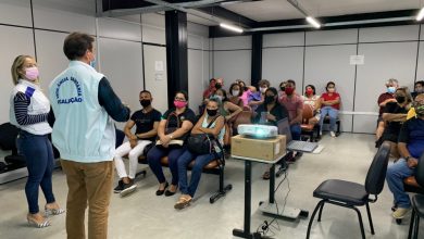 Photo of Vigilância Sanitária capacita comerciantes da orla marítima sobre boas práticas com alimentos