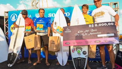 Photo of Atletas de Maceió são premiados durante Circuito Alagoano de Surf