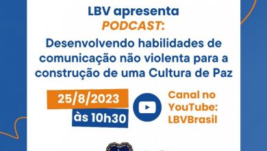 Photo of “Desenvolvendo habilidades de comunicação não violenta para a construção de uma Cultura de Paz” será tema de podcast